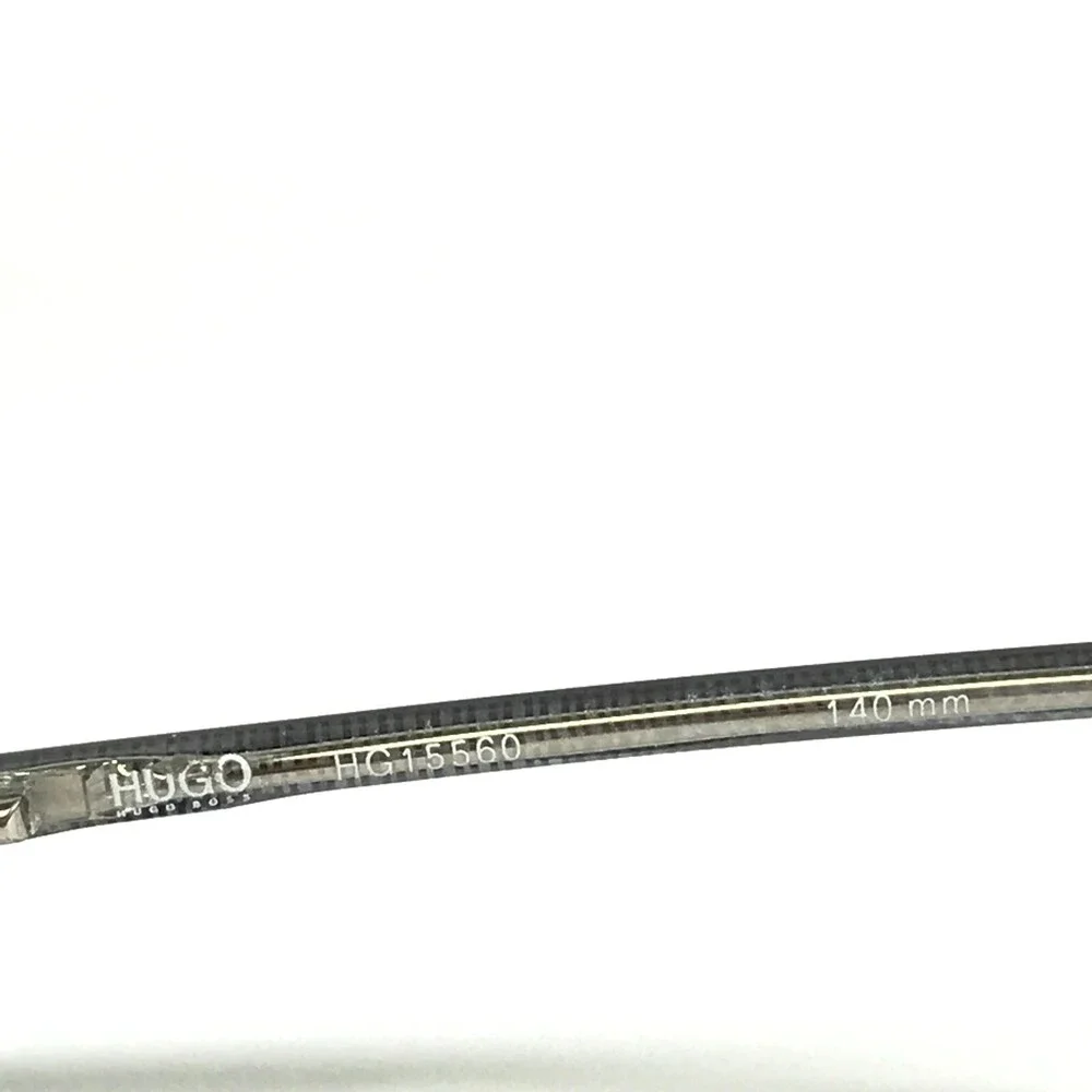 Hugo Boss Eyeglasses Frames HG 15560 GR Clear Grey Rectangular 52-15-140